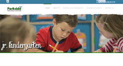 Desktop Screenshot of parksidedaycare.com